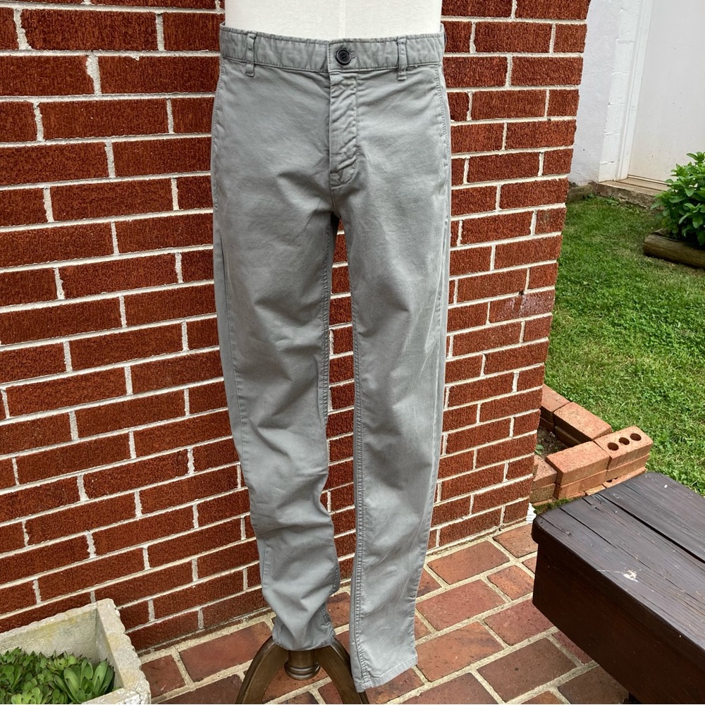 Zara Man Premium Sportwear Collection Grey Chino Pant Men W30 L34